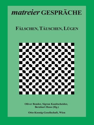 cover image of Fälschen, Täuschen, Lügen